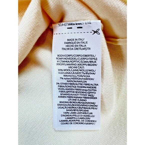 Ralph Lauren Purple Label Cream and Brown Sweater - Picture 7 of 7